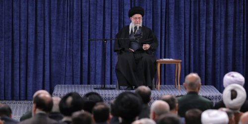 המנהיג העליון של איראן עלי חמינאי. צילום: טוויטר רשמי