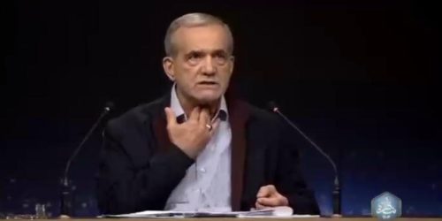 נשיא איראן מסעוד פזשכיאן