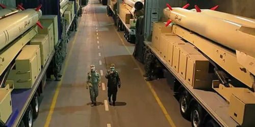 טילים איראניים. צילום: סוכנות הידיעות האיראנית