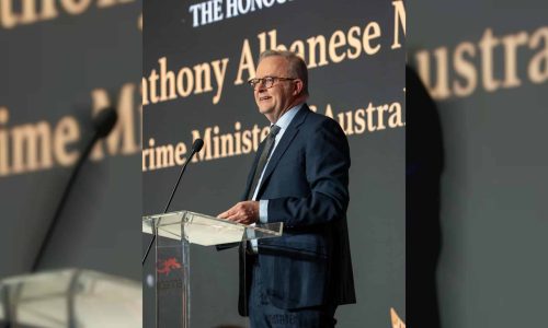 אנתוני אלבניזי ראש ממשלת אוסטרליה. צילום: X
