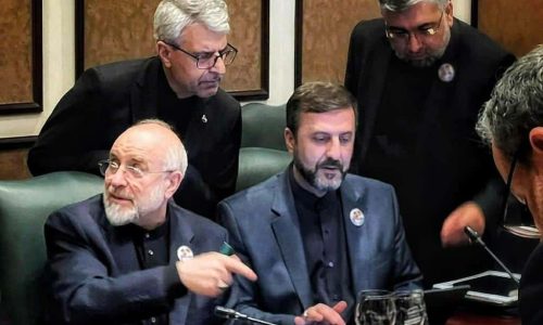 המשלחת האיראנית למו"מ עם ארה"ב. צילום: באדיבות המצלם