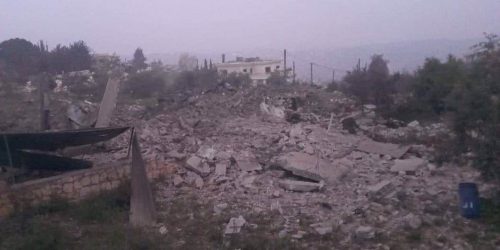 תוצאות התקיפה בלבנון. צילום: רשתות ערביות