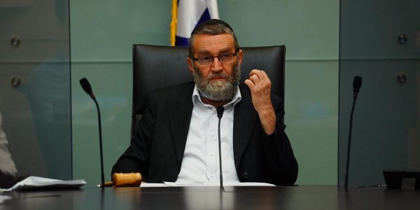 יו"ר ועדת הכספים ח״כ משה גפני. צילום: עדינה וולמן - דוברות הכנסת