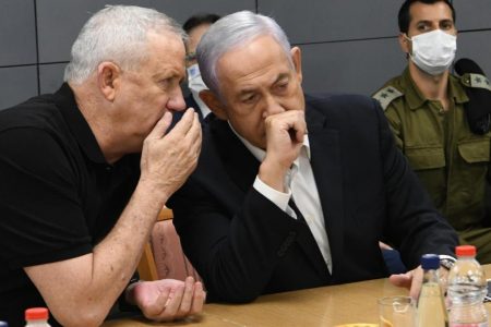 נתניהו וגנץ // צילום: תקשורת ראש הממשלה