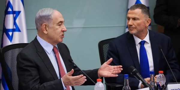 אדלשטיין ונתניהו צילום: נועם מושקוביץ, דוברות הכנסת