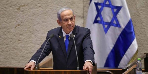 ראש הממשלה בנימין נתניהו במליאת הכנסת. צילום: נועם מושקוביץ/דוברות הכנסת