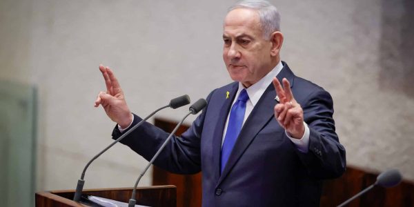 ראש הממשלה בנימין נתניהו במליאת הכנסת. צילום: נועם מושקוביץ/דוברות הכנסת