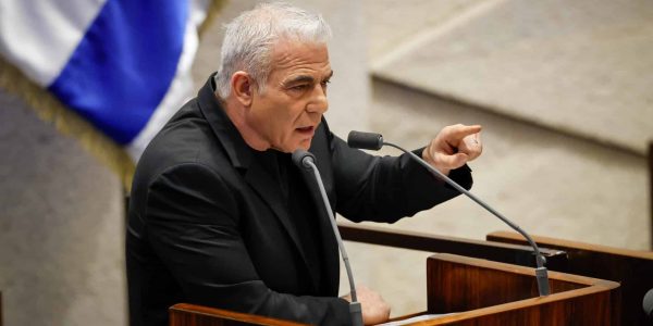 יאיר לפיד. צילום: נועם מושקוביץ/דוברות הכנסת