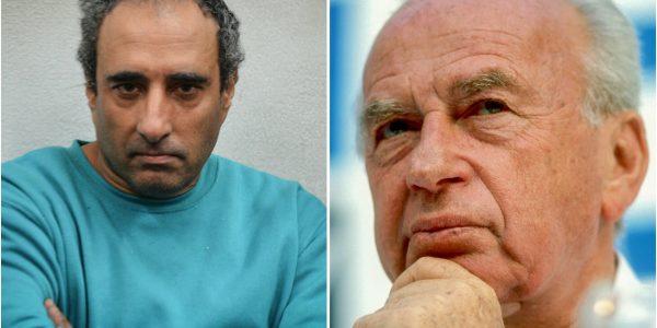 רה"מ לשעבר יצחק רבין ז"ל ויגאל עמיר // צילום: פלאש 90