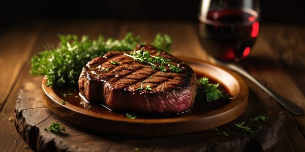 Phoenix_10_A_juicy_grilled_steak_served_on_a_rustic_wooden_pla_1