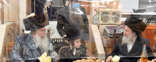 שמחת הבר מצווה בחצר אשלג // צילום: יהשוע פרוכטר