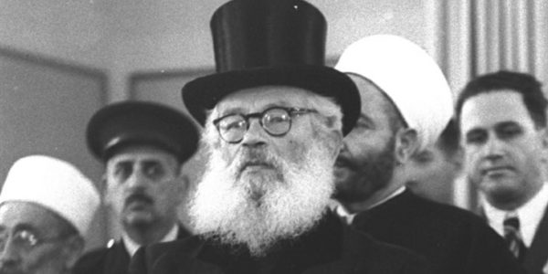 הרה"ר לשעבר הגרי"א הרצוג // צילום: הנס פין לע"מ