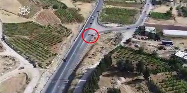 המרדף המשטרתי // צילום: דוברות משטרת התנועה