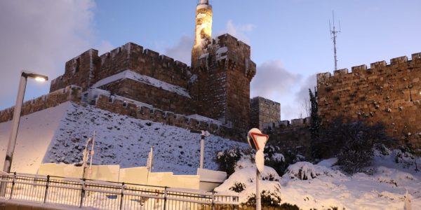 שלג בירושלים. צילום: יוסי זמיר/פלאש 90
