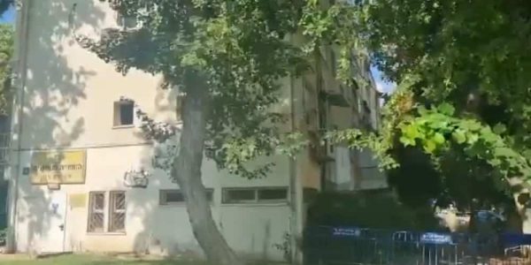 הבניין שפונה ברמת גן מחשש לקריסה