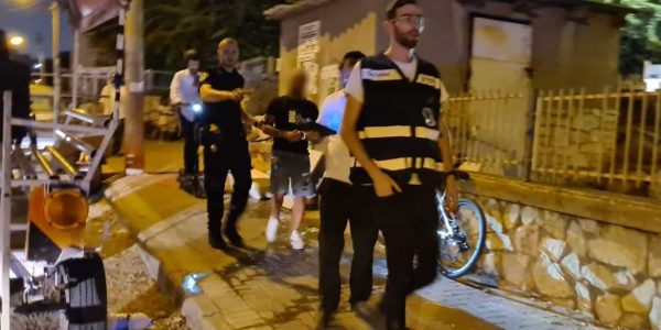 "השודד על האופנוע" נלכד סמוך לביתו // צילום: ארגון השומרים