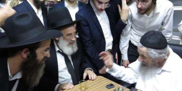 הגר"ב דיסקינד אצל גאון ישראל. באדיבות המצלם