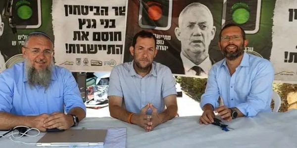 ראשי המועצות במאהל מחאה. צילום ארכיון: דוברות