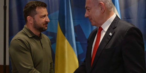 נתניהו עם זלנסקי בשולי עצרת האו"ם. צילום: אבי אוחיון / לע״מ