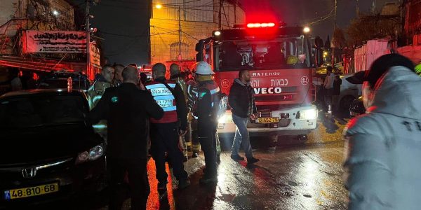השריפה הקטלנית בירושלים. צילום: הערשי פרלמוטר - תיעוד מבצעי כב”ה מחוז ירושלים