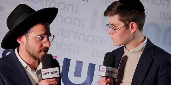 בני מינצר בריאיון מהקלפי הניידת של המחדש