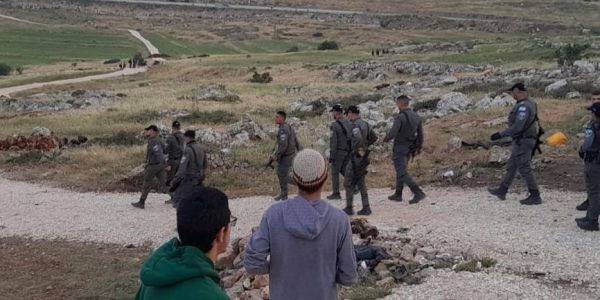 פינוי בגבעת אור המאיר. צילום: באדיבות המצלם