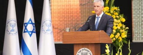 ראש המוסד דדי ברנע. צילום: באדיבות המצלם