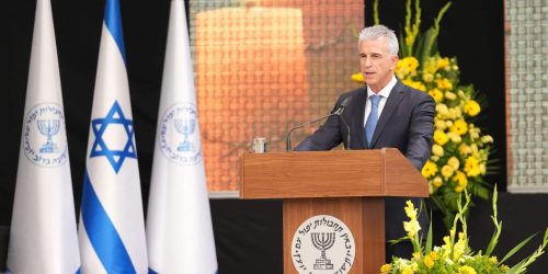 ראש המוסד דדי ברנע. צילום: באדיבות המצלם