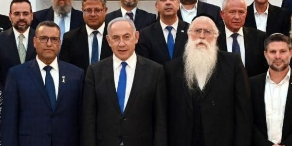 חלק משרי הממשלה בטקס יום ירושלים. צילום: חיים צח/לע"מ