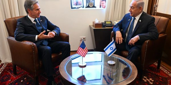 נתניהו ובלינקן. צילום: חיים צח/לע"מ