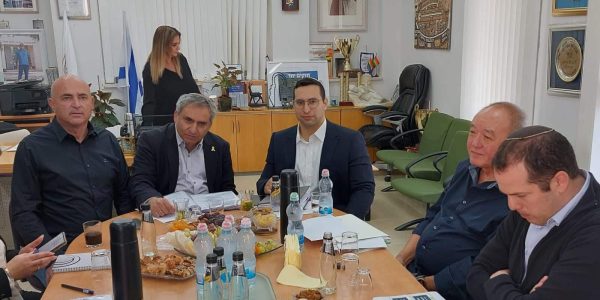וסרלאוף ואלקין בסיור בצפון