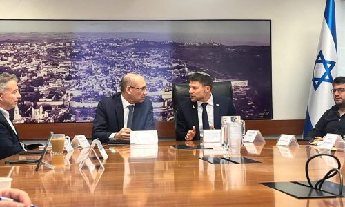 בצלאל סמוטריץ' ואמיר ירון