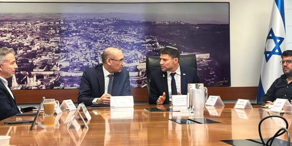 בצלאל סמוטריץ' ואמיר ירון