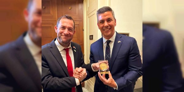 יוסי דגן ונשיא פרגאווי