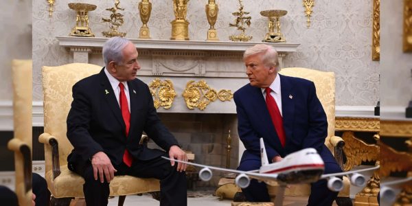 טראמפ ונתניהו   צילום: אבי אוחיון/לע"מ