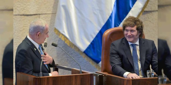 חבייר מיליי ונתניהו בכנסת   צילום: קובי גדעון/לע"מ