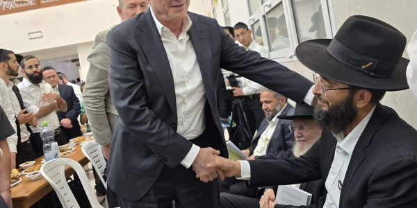הרב ליאור כהן עם יולי אדלשטיין
