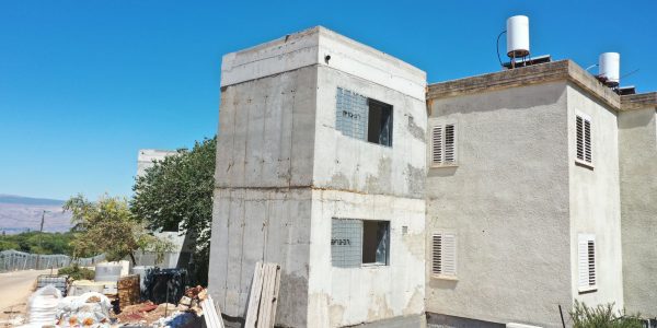 בניית ממ"דים   צילום: משרד הביטחון