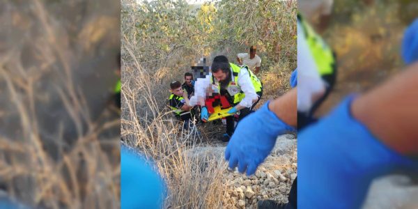 חילוץ ביער אשתואול
צילום: תיעוד מבצעי מד"א