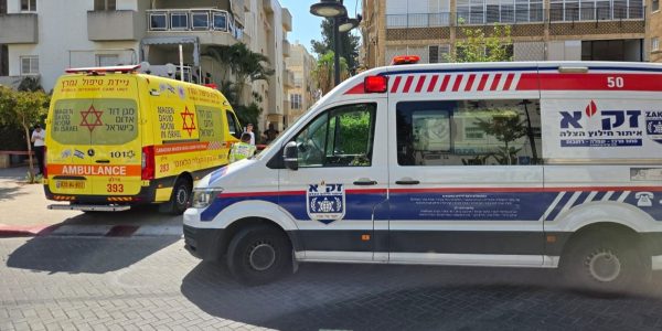 זירת הנפילה   צילום: זק"א