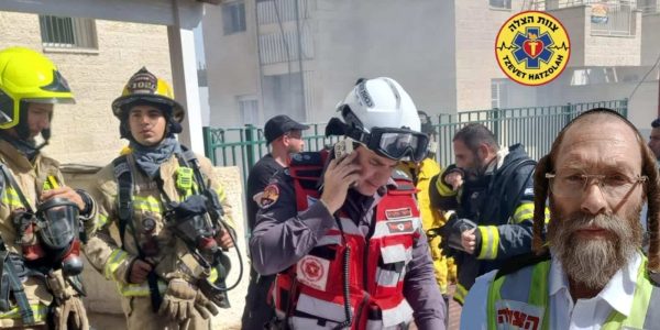 הזירה בתל ציון   צילום: מד"א-הצלה