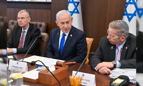 שנת בחירות. נתניהו בישיבת הממשלה  צילום: קובי גדעון/לע"מ