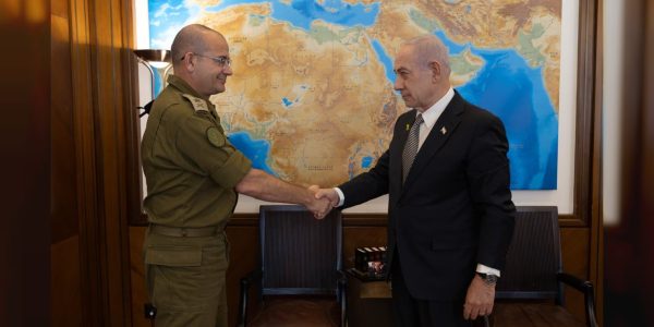 נתניהו וגופמן. צילום: דוברות ראש הממשלה