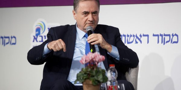 השר ישראל כ"ץ  צילום: לירון מולדובן, מקור ראשון