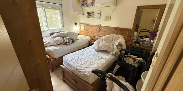 קרדיט: תיעוד מבצעי כב"ה
שחזור החדר בו שהו 2 הפעוטות בזמן שהתרחש האירוע.