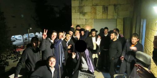 תיעודים מנסיון המעצר הלילה בגילה  צילום: משה גולד