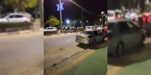 ההפגנות בעת מעצרו