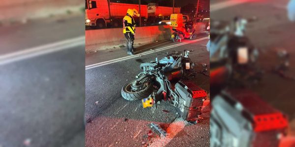 התאונה  צילום: מד"א