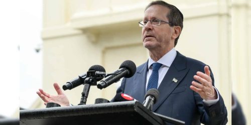 הרצוג באוסטרליה    צילום: מעיין טואף/לע"מ