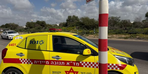 הזירה באשדוד   צילום: מד"א